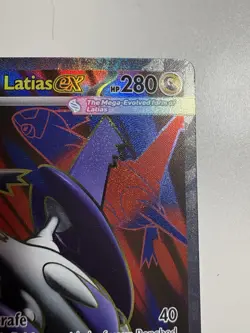 Mega Latias ex Full Art Holo 163/132 Ultra Rare Pokemon TCG - Image 3