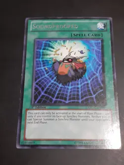 Yu-Gi-Oh! - Soundproofed - EXVC-EN060 - Rare 1st PLAYED - Image 1