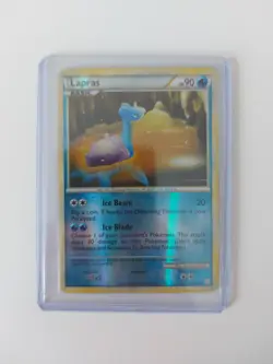 Lapras - 24/123 - Pokemon HeartGold & SoulSilver - Reverse Holo Card - Image 1