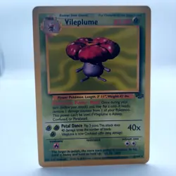Pokemon TCG Karte - Vileplume 31/64 ENG Non Holo Rare Jungle 1999 NM - Image 1