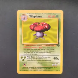 Pokemon TCG Karte - Vileplume 31/64 ENG Non Holo Rare Jungle 1999 NM - Image 3