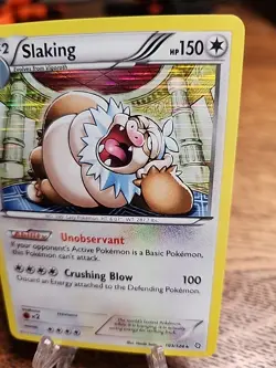 Slaking 103/124 Dragons Exalted Holo Card NM 2012 Pokemon TCG - Image 3