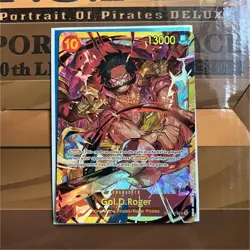 Bandai One Piece Card Game Gol.D.Roger OP10-118 Alt Art Holo English 13000 - Image 1