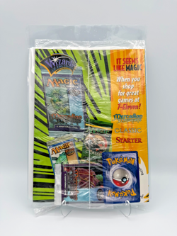 Sealed TopDeck Magazine with Kabuto Fossil Gold W Stamp Promo & MTG Booster Pack - Image 3