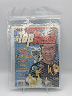 Sealed TopDeck Magazine with Kabuto Fossil Gold W Stamp Promo & MTG Booster Pack - Image 4
