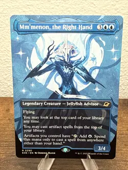 Mm'menon, the Right Hand (Borderless) Edge of Eternities Regular - Image 1