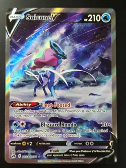 Pokemon SUICUNE V #GG38 Crown Zenith Alternate Art NM - Image 1