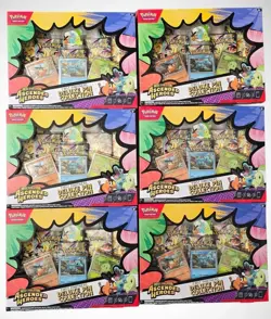 Pokemon Ascended Heroes First Partners Deluxe Pin Collection Lot 6 - Image 1