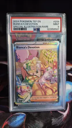Bianca'S Devotion Pokemon Tef En-Temporal Forces 209 NM PSA 9 - Image 1
