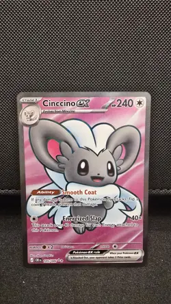 Cinccino Ex 105/086 Chaos Rising NEW Ultra Rare NM Pokemon Card - Image 1