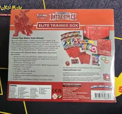 Battle Styles RED Elite Trainer Box ETB - Pokemon TCG - New & Sealed - Image 2