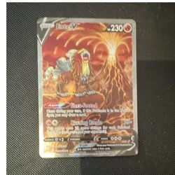 Pokemon TCG Entei V GG36/GG70 Crown Zenith Galarian Gallery Holo 230HP - Image 1