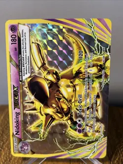 Pokemon XYEvolutions Holo Nidoking BREAK 46/108 - Image 1