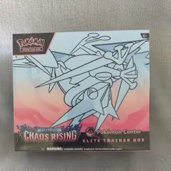 Pokemon Chaos Rising Pokemon Center Elite Trainer Box (Factory Sealed) - In hand - Image 1