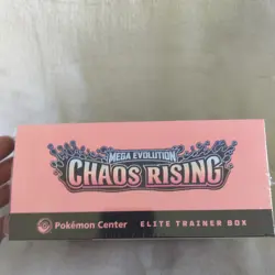 Pokemon Chaos Rising Pokemon Center Elite Trainer Box (Factory Sealed) - In hand - Image 2