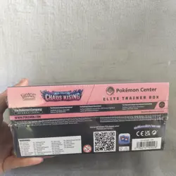 Pokemon Chaos Rising Pokemon Center Elite Trainer Box (Factory Sealed) - In hand - Image 3