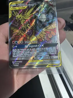 Pokemon TCG Sun & Moon BSP #SM210 Moltres & Zapdos & Articuno GX SEALED PROMO - Image 2