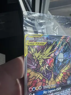 Pokemon TCG Sun & Moon BSP #SM210 Moltres & Zapdos & Articuno GX SEALED PROMO - Image 3