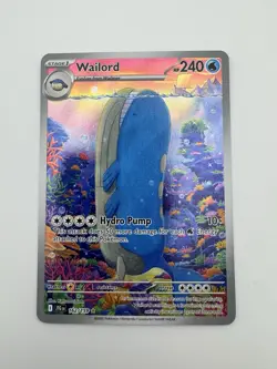 Wailord 162/159 Illustration Rare Pokemon TCG SV Journey Together - Image 2