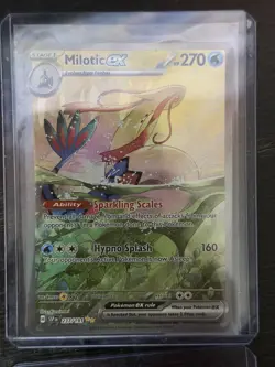 Pokemon TCG Surging Sparks Milotic ex 237/191 & Feebas 198/191 Holo (2) - Image 2