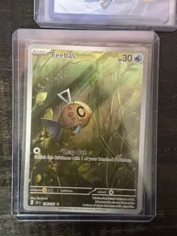 Pokemon TCG Surging Sparks Milotic ex 237/191 & Feebas 198/191 Holo (2) - Image 3
