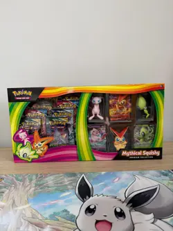 Pokemon TCG - Mythical Squishy Premium Collection Box - Sealed - Image 1