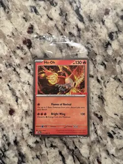 Ho-Oh 010/086 Galaxy GameStop Promo Stamped Sealed Pokemon Chaos Rising - Image 1