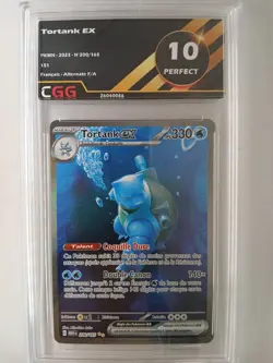Carte pokemon FRANCAIS Tortank ex (MEW 200) 151 CGG 10 26040086 - Image 1
