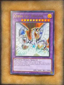 Yugioh Cyber End Dragon SDCS-EN041 Ultra Rare 1st Ed NM - Image 1