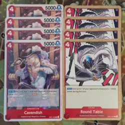 4 x Cavendish OP01-008 C & Round Table 027 C - One Piece Mint Playsets - Image 1