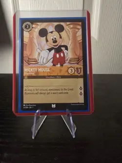 Disney Lorcana TCG: The First Chapter 12/204 Mickey Mouse True Friend Uncommon - Image 1