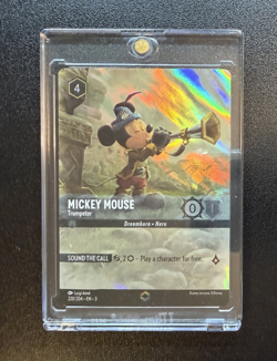 Disney Lorcana Mickey Mouse Trumpeter 220/204 | ENCHANTED | Into the Inklands - Image 2