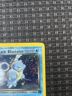 Dark Blastoise 3/82 Team Rocket Unlimited Rare Holo Pokemon Card WOTC 2000 LP - Image 3