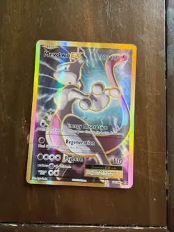 Mewtwo EX 103/108 XY Evolutions NM Full Art Ultra Rare Pokemon Card - Image 1