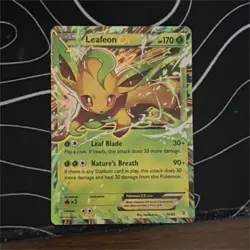Leafeon EX 10/83 Generations Ultra Rare Holo Pokemon TCG Card 170 HP - Image 1