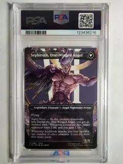 Sephiroth, Fabled SOLDIER M (0382) (Borderless) Final Fantasy Regular PSA 10 - Image 2