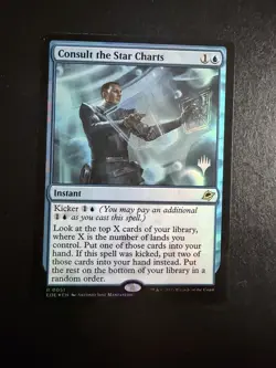 MTG - NM - FOIL - Consult the Star Charts - Edge of Eternities - Promo Pack - Image 1
