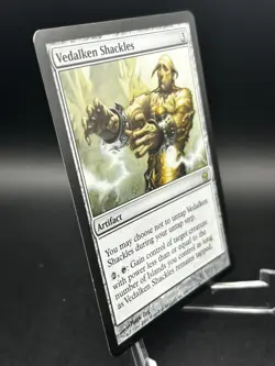 WOTC MTG Magic the Gathering Vedalken Shackles (164/165) Fifth Dawn LP - Image 4