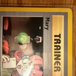 POKEMON TCG MARY 87/111 RARE TRAINER NEO GENESIS LP - Image 3