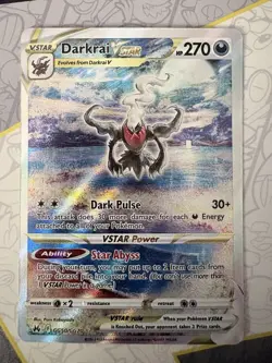 Pokemon TCG Darkrai VSTAR GG50/GG70 Crown Zenith: Galarian Gallery Near Mint NM - Image 1