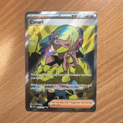 Pokemon TCG Canari 257/217 Ascended Heroes Full Art Ultra Rare Trainer - Image 1