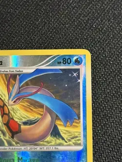 LP Pokemon MILOTIC Card SUPREME VICTORS Set SH7 Reverse Holo Secret Rare - Image 2