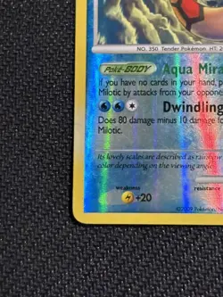 LP Pokemon MILOTIC Card SUPREME VICTORS Set SH7 Reverse Holo Secret Rare - Image 5