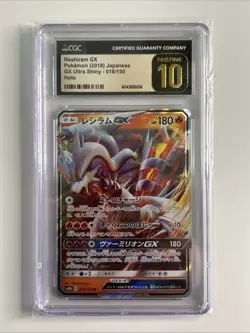 Rashida GX Pokemon TCG Card Japanese Ultra Shiny CGC PRISTINE 10 - Image 1