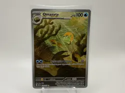 Pokemon Omanyte 180/165 Illustration Rare Scarlet and Violet 151 NM Eng - Image 1