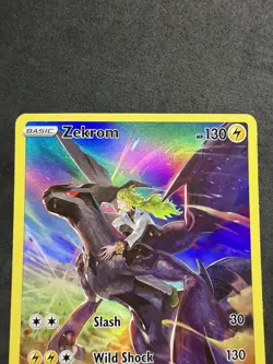 Zekrom Pokemon TCG Brilliant Stars Trainer Gallery Ultra Rare TG05/TG30 - Image 3