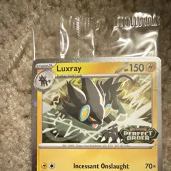 Pokemon TCG Luxray 028/088 Perfect Order Promo Holo English 2024 Stage 2 - Image 3