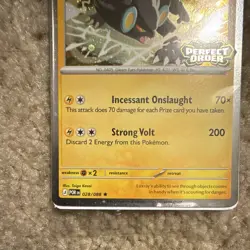 Pokemon TCG Luxray 028/088 Perfect Order Promo Holo English 2024 Stage 2 - Image 4