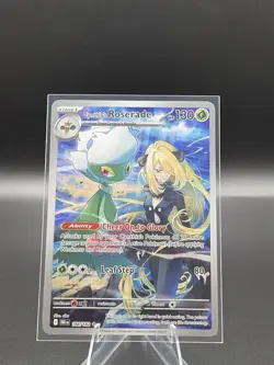 Pokemon TCG Cynthia's Roserade Destined Rivals IR 184/182 - Image 1