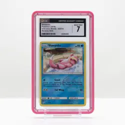 Pokemon Slowpoke Reverse Holo #42/214 Unbroken Bonds 2019 - CGC 7 - Image 1